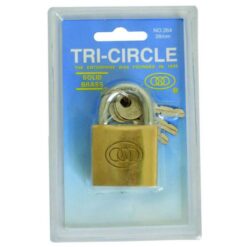 Moto-Quip - 38mm Tri Circle Standard Padlock - Image 1