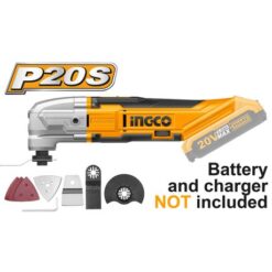 INGCO - Cordless Multifunction Tool - Multi Tool / Grinder (Lithium-Ion - P20S Range) - 20V - Image 2