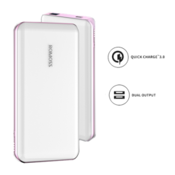 Romoss Eternity Pro 10000mAh USB-C Power Bank - Rose Gold (White & Pink) - Image 1