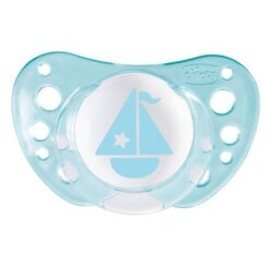 Chicco - Soother Physio Air Silicone Soother - 0-6 Month - Set Of 2 - White - Image 2