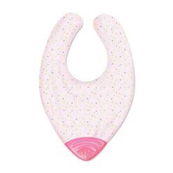 Chicco - Gummy Bib Teether - Pink - Image 1