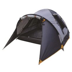 Oztrail - Genesis 3v Dome Tent - Grey/Silver - Image 1