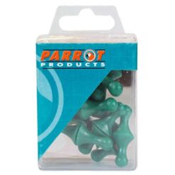 Parrot Products Magnet Map Pins (25 Box - Size:16mm - Green) - Image 1