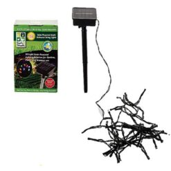 Bulk Pack x 4 Solar Garden Light String Colours 50 Lights - Image 1