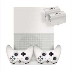 Sparkfox - Vertical Stand Dock with Rechargeable Battery Packs (Xbox One) - Image 1