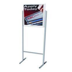 Parrot Stand Poster Frame Steel Double Sided - A2 Landscape - Image 2