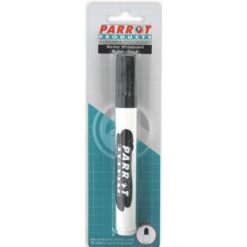 Parrot Whiteboard Marker Bullet Tip - Black (Blister 1) - Image 1