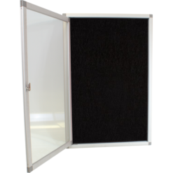 Parrot Pinning Board Display Case (1200 x 900mm) - Black - Image 1