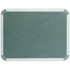 Parrot Notice Board - Info Board Aluminium Frame (1500 x 900mm) - Grey - Image 1