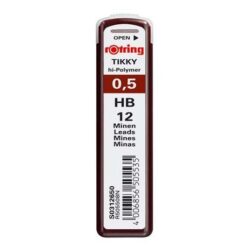 rOtring Polymer Leads - 0,5mm HB - Image 1