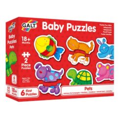 GALT - Baby Puzzles- Pets - 6 x 2 piece sets - Image 1