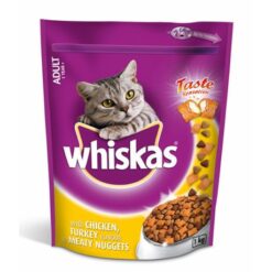 Whiskas - Meaty Nuggets Chicken & Turkey Dry Cat Food - 0.5 kg - Image 1