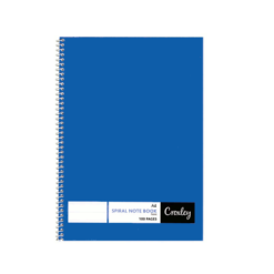 Croxley JD377 100 Page A4 F&M Side Bound Note Book (10 Pack) - Image 1