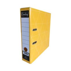 Croxley JD1009 Lever Arch File A4 70mm - Yellow - Image 1