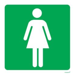 Tower ABS Sign - Ladies Toilet - Image 1