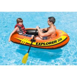 Intex - Kayak Paddle and Boat Oars Combo - Black/ Yellow - Image 6