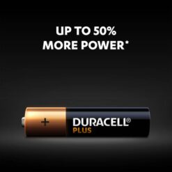 Duracell Plus AAA Alkaline Batteries, 1.5V LR03 MN2400 - 4 pack - Image 2