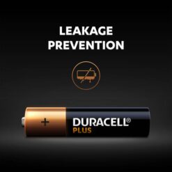 Duracell Plus AAA Alkaline Batteries, 1.5V LR03 MN2400 - 4 pack - Image 4