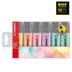 Stabilo: Stabilo BOSS Original Highlighters - Pastel Assorted Wallet of 6 - Image 2