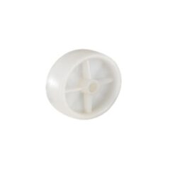 Tradequip - White Polypropylene Loose Wheel 65mm - Image 1