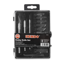 Kendo - Knifes and Blades Cutting Set - Vinyl, Crafting, Hobby (17 Piece) - Image 1