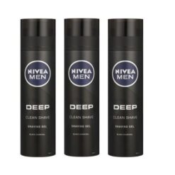 NIVEA Men - Shaving Gel Deep (3 x 200ml) - Image 1