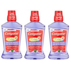 Colgate - Total Pro Gum Mouthwash (3 x 500ml) - Image 1