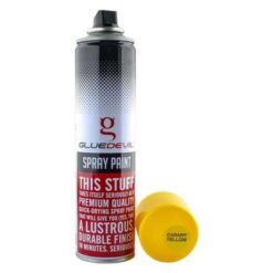 Glue Devil Spray Paint - Canary Yellow - Image 4