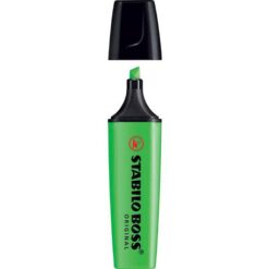 STABILO Boss Highlighter Green Box 10 - Image 1