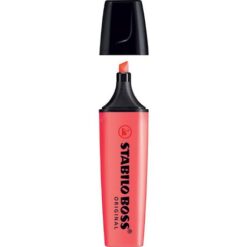 STABILO Boss Highlighter Red Box 10 - Image 1