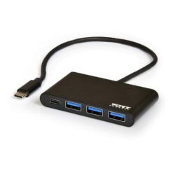 Port Connect Type-C To 3 USB3.0 + Type-C Hub - Image 1