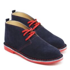 BATA Men's Safari Boot Navy/Red - UK 11 - Image 1