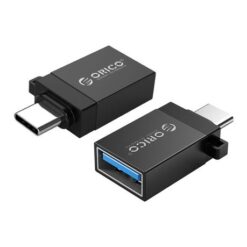 Orico USB 3.0 to Type C Adaptor – Black - Image 1