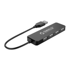 Orico 4 Port USB2.0 Hub - Black - Image 3