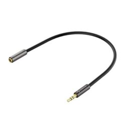 Orico 1.5m Male to Female AUX Extender Cable - Black - Image 1