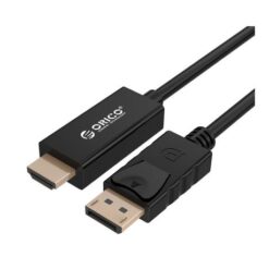 Orico 1.8m Display Port to HDMI Cable - Black - Image 3