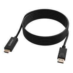 Orico 1.8m Display Port to HDMI Cable - Black - Image 2