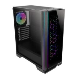 Antec NX600 ARGB Mid Tower Gaming Chassis - Black - Image 1