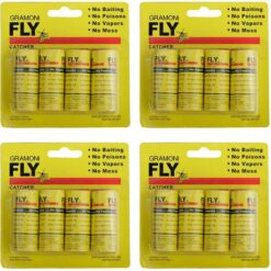 Fly Catcher Trap Sticky Ribbon - 4 packs - Image 1