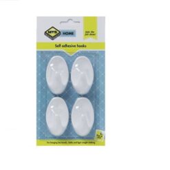 MTS Home Small Oval Hooks 4 Pieces - Image 1