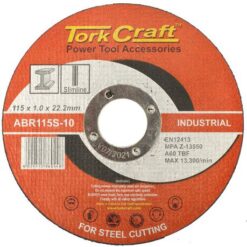 Cutting Disc Industrial Metal 115 X 1.0 X 22.2 Mm - Image 1