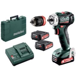 Metabo-POWERMAXX Brushless Drill/Screwdriver COMBO - BS 12 BL Q (601039500) - Image 1