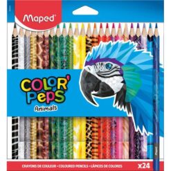 Maped Animal Triangular Colour Pencils 24's - Image 1