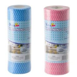 Pack of 2 x Cleaning Cloth Roll 30's 50 x 22cm - Image 1