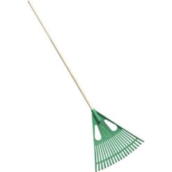 MTS Rake Lawn Plash Wooden Handle (L) - Image 1