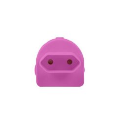 Electricmate Single Euromate Adaptor - Pink - Image 1