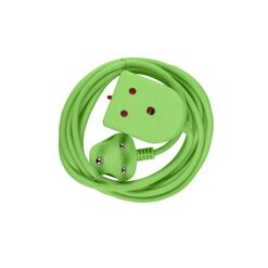 Electricmate 16A 3m Extension Lead - Green - Image 1