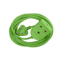 Electricmate 16A 5m Extension Lead - Green - Image 1