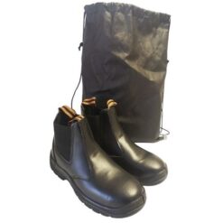 In-Step - Chelsea Safety Boots / Steel Point Working Boots - UK 10 - Image 1