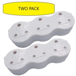 Direct Plug-in Multi Plugtop - 3 way - E 52 (2 Pack) - Image 2